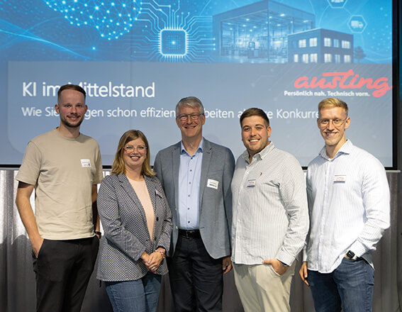 Businessfrühstück zeigte Wege zu mehr Effizienz durch KI