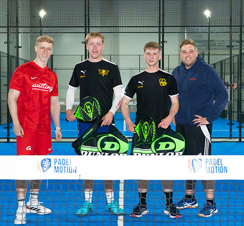 Schwitzen statt Slides - Austing Padel-Cup begeistert in Holdorf